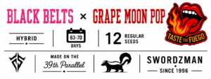 Black Belts × Grape Moon Pop