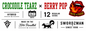 Crocodile Tearz × Berry Pop