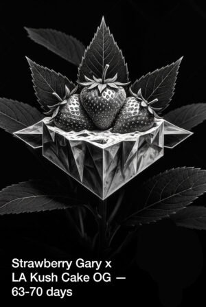 Strawberry Gary × LA Kush Cake OG