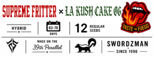 Supreme Fritter × LA Kush Cake OG