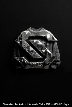Sweater Jacketz × LA Kush Cake OG