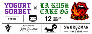 Yogurt Sorbet × LA Kush Cake OG