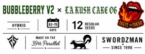 Bubbleberry V2 × LA Kush Cake OG