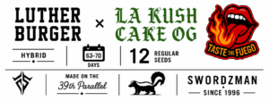 Burgers & Beer × LA Kush Cake OG