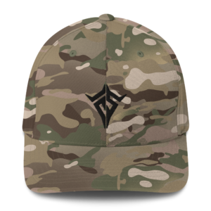 Shadow Original Logo Embroidered Fitted Hat